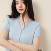 【商场同款】诗凡黎透气天丝针织衫2025秋新款短袖上衣3G7131261 商品缩略图2