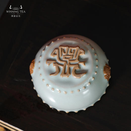 问鼎鼎峰系列天青狗首战鼓杯 商品图4