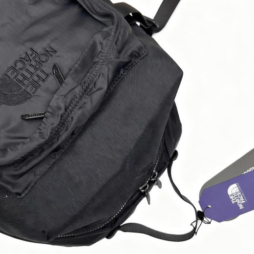 TheNorthFace 北面紫标双肩包。黑色。灰色 商品图10