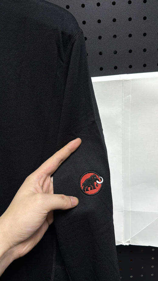 原单正品猛犸象（MAMMUT）AenergyLogo胶囊系列款抓绒保暖长袖 ML Half Zip抓绒衣
S-XL 商品图2