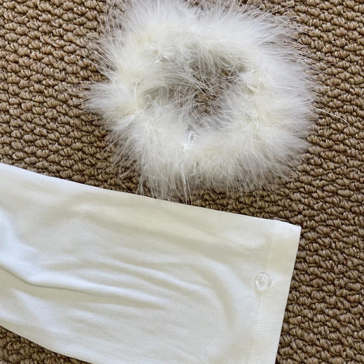 抢疯啦❗️南油出品❗️富婆新中式绝美穿搭【新中式国风高领毛毛袖打底衫ACU091303】💖来了，东方美学天花板‼️ 年底大杀四方的战袍合集，面料华贵，👏做工精湛，妥妥的国风美人，重工定制！ 商品图3