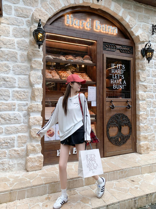 <曾小咸推荐>现货秒杀 ！微信超特价！蝴蝶结袖子长袖T 日常139.99 立减70 秒杀69.99！！ 商品图7