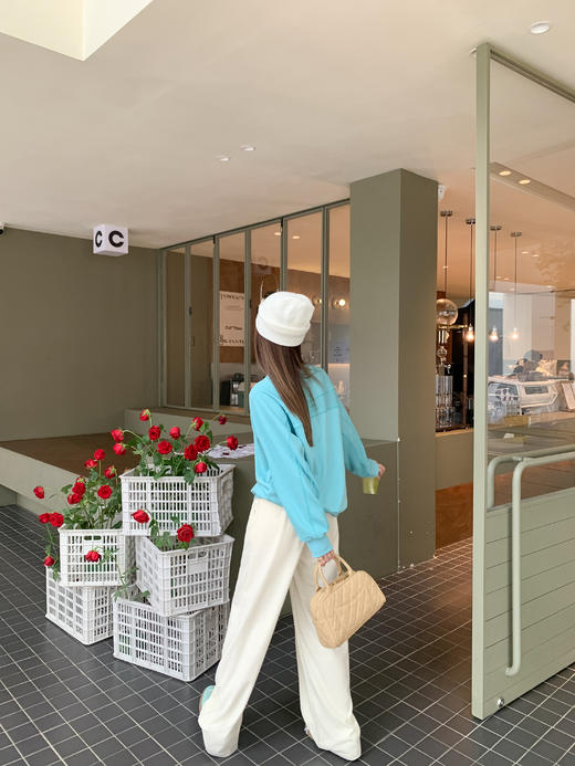 【179元任选2件】现货！韩系简约长袖卫衣 商品图8