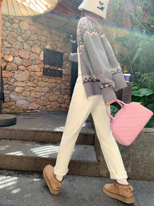 <曾小咸推荐>【149元任选2件】现货！高腰遮胯显瘦哈伦牛仔裤 商品图7