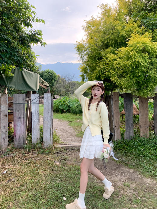 【179元任选2件】现货！韩系软糯毛织开衫 商品图11