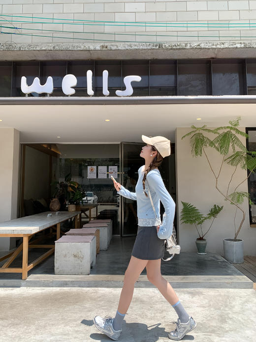 【110元任选2件】现货！假两件蕾丝拼接长袖 商品图7