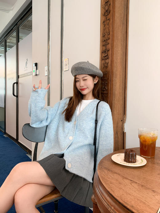 <曾小咸推荐>现货秒杀 ！微信超特价！2色毛织开衫 日常189.99 立减90 秒杀99.99！！ 商品图3