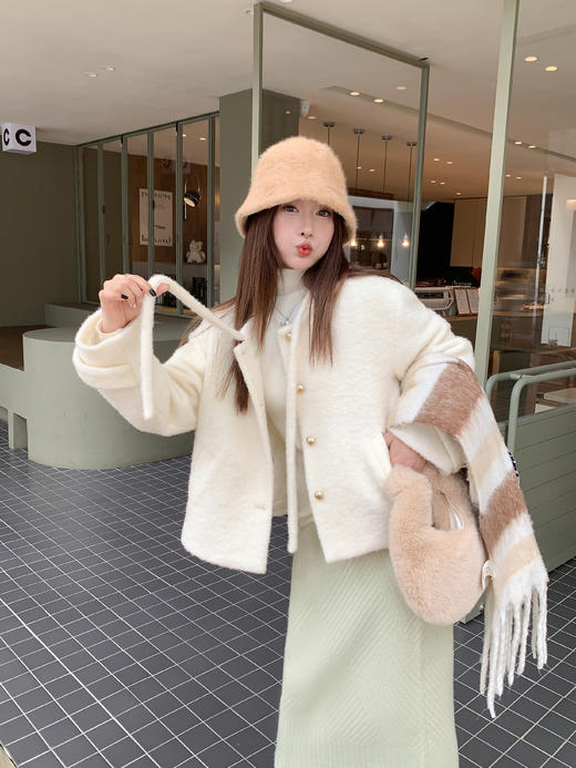 <曾小咸推荐>【149元任选2件】现货！休闲百搭毛织半身裙 商品图7