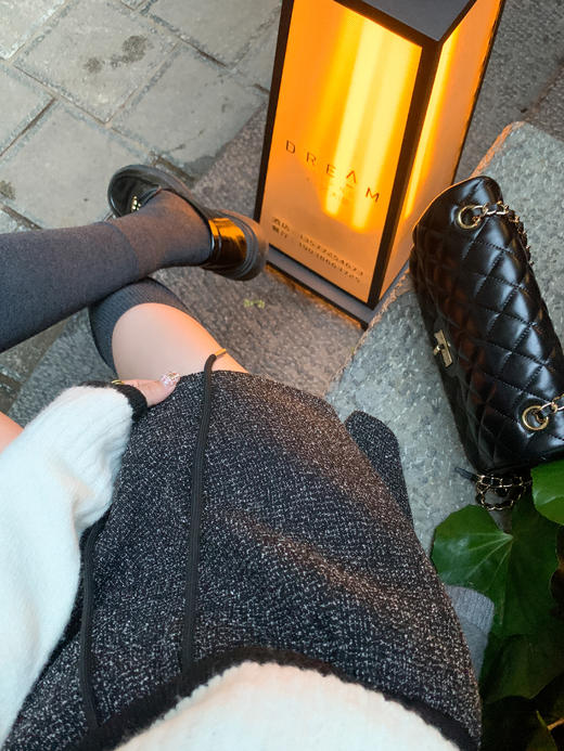 【129元任选2件】现货！高腰百搭黑色小香风短裤 商品图5