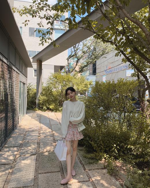 金蘑菇菇【 海牙秋天】法式茶歇裙印花裙碎花裙气质连衣裙中长款 商品图7