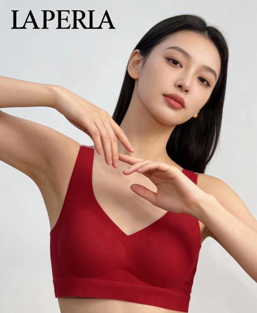 F010768秋冬新款亲肤磨毛面料女士美背文胸内衣 商品图3