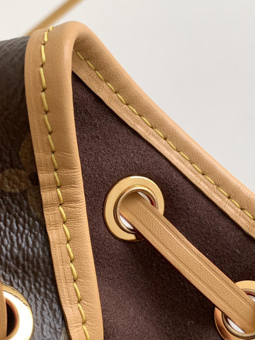 秋冬特惠💰1100 渠道级LV【全钢五金 MB163c01变码芯片】te级LV 全套包装 实拍M81266 本款 Nano Noé 手袋 商品图8