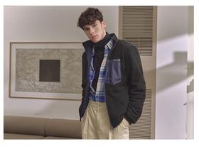 韩国品牌原单两面穿外套，双层加厚，一面加绒，一面加棉，两面都能穿