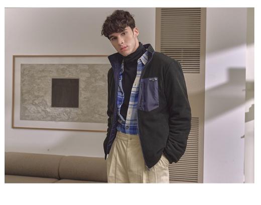 韩国品牌原单两面穿外套，双层加厚，一面加绒，一面加棉，两面都能穿 商品图0