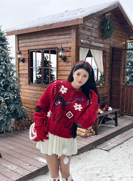 赛琳 马年新春限定女款针织衫(SS) 商品图7