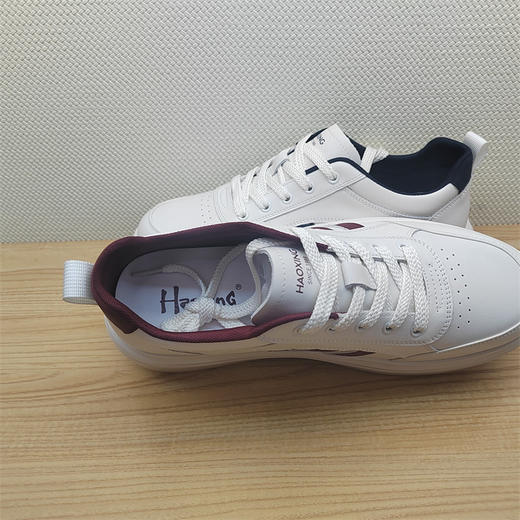 2025豪行春季新款15197389牛皮真皮时尚运动休闲男鞋单鞋 商品图3