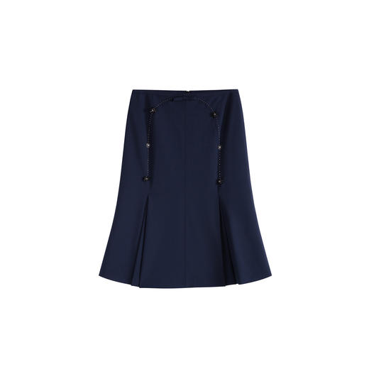 HERLIAN 2026年春季新品蝴蝶结装饰鱼尾裙半裙 商品图4