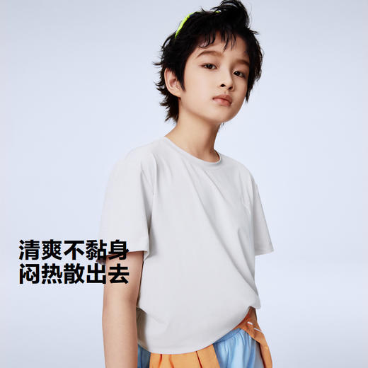 PUMA彪马童装2026春季新款儿童短袖T恤简约休闲舒适透气 商品图2
