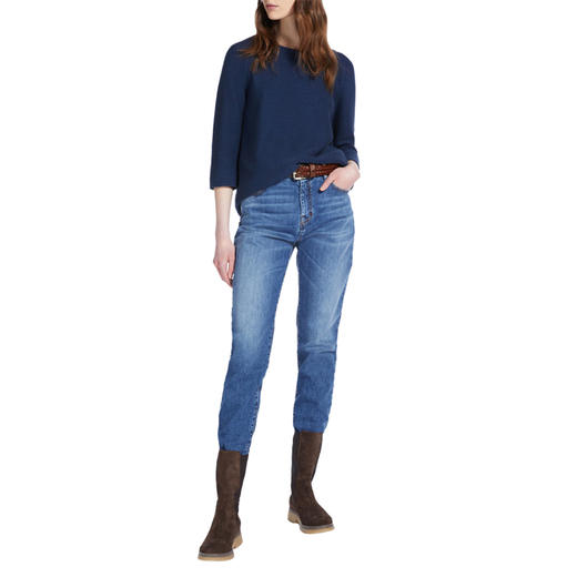 MAXMARA 女士 BERGAMO 直筒休闲牛仔裤 深蓝色 BERGAMO 51860129 008 商品图3