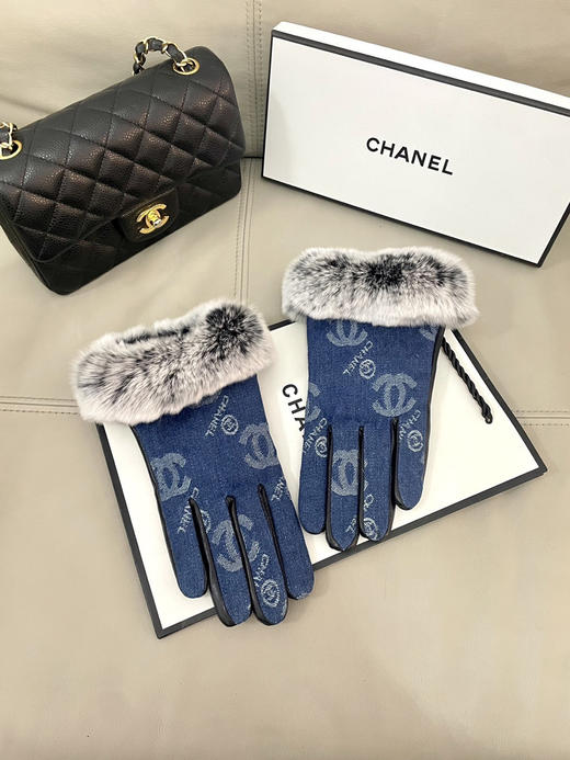 秋冬特惠💰230 香奈儿触屏女款手套 女士新款高档羊皮手套 商品图2