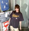 老米优品🎈3-5天。潮牌同款！《霓虹星芒字母印花 加厚磨毛短袖tee》可叠搭，宽松慵懒，复古范~ T260107A 商品缩略图8