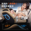 两只兔子儿童安全座椅婴儿车载可坐可躺APP语音通风加热 求知2pro极空黑 商品缩略图6