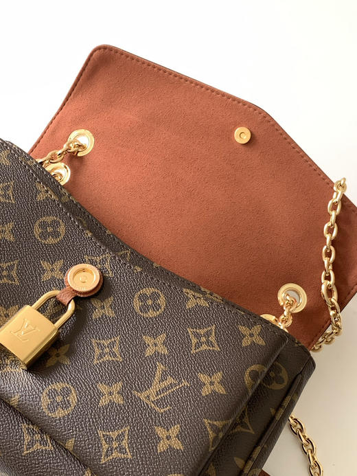 秋冬特惠💰1350 渠道级LV【全钢五金 MB163c01变码芯片】te级LV 全套包装 M27065棕色 Saint-Germain PM手袋 商品图6