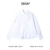 31230SDSA男士秋冬新款痞帅男装韩版简约撞色印花翻领长袖衬衫百搭气质 商品缩略图1