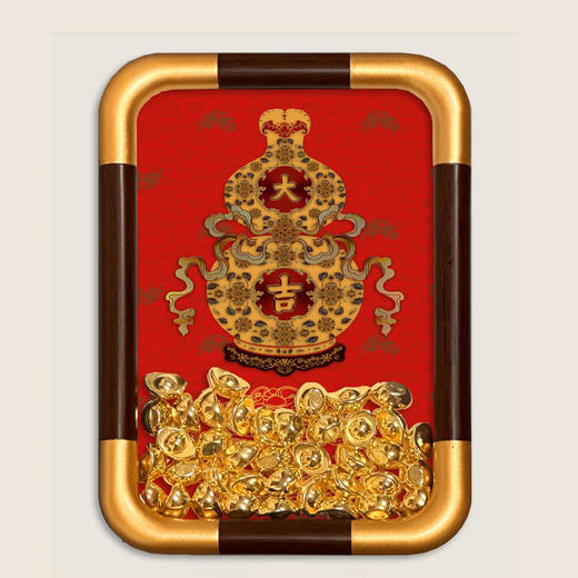 【西泠印社】财文化中空摆件 5种文案可选 送一份“捧在手里的财气” 藏一室“看得见的雅致” 商品图2