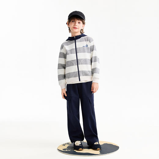 【实体店同款】男童全腰针织单裤春季新款安奈儿童装AB616035 商品图3