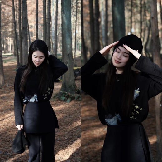 ICEDU*ST 韩国设计师牌 🐎马年限定暖绒长袖打底衫010509 商品图3