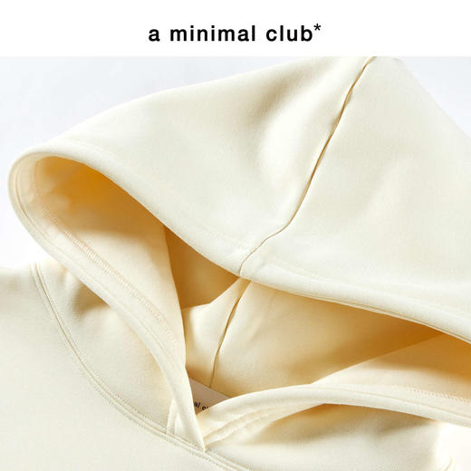 a minimal club【舒温暖皮】360  克摇粒绒卫衣连帽保暖AM5BST19 商品图1