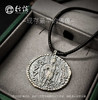 【行谈文创】迦腻色伽一世钱币银质吊坠 商品缩略图5