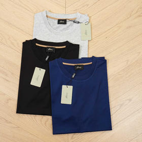 【秒杀价已调 直接拍】意大利Brioni（布里奥尼）桑蚕丝 棉短袖 T恤