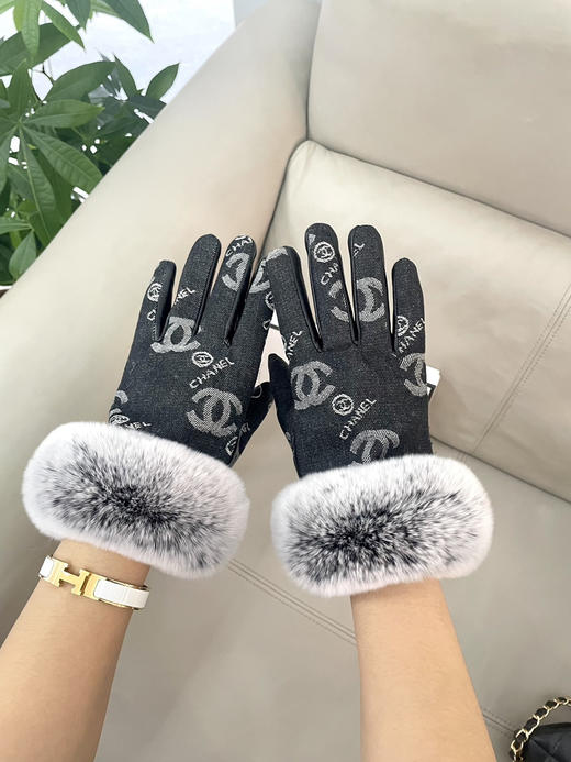 秋冬特惠💰230 香奈儿触屏女款手套 女士新款高档羊皮手套 商品图7
