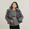 NEELLY纳俪商场同款冬季新款民族提花圆领撞色毛衣女提花显瘦上衣N25114A04574 商品缩略图2