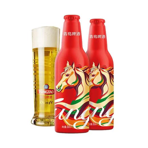 青岛啤酒（TsingTao）鸿运当头355ml*12瓶  马年生肖 商品图1