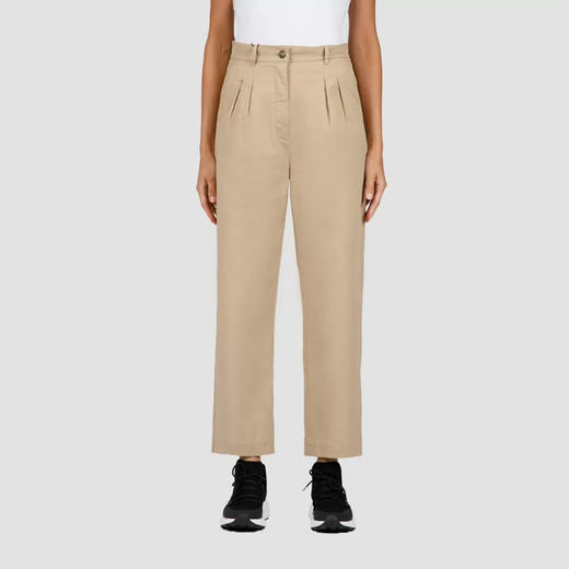 MAXMARA 女士混纺棉质休闲裤 浅棕色 ATLANTA 51360629 001 商品图0