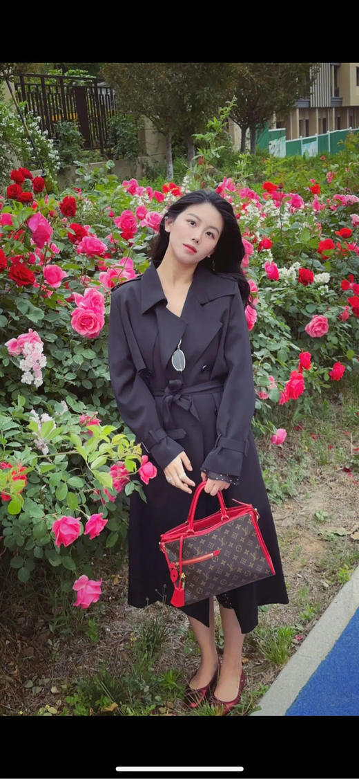 LV Popincourt PM 红色 老花 手提斜挎包 商品图2