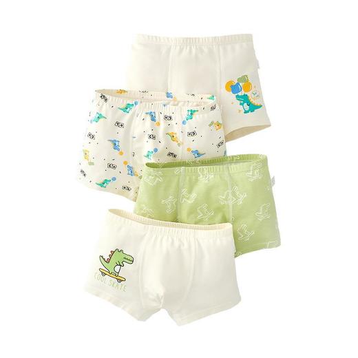 儿童内裤男童男孩纯棉a类棉平角短裤男宝宝中大童四角裤不夹屁屁 商品图4