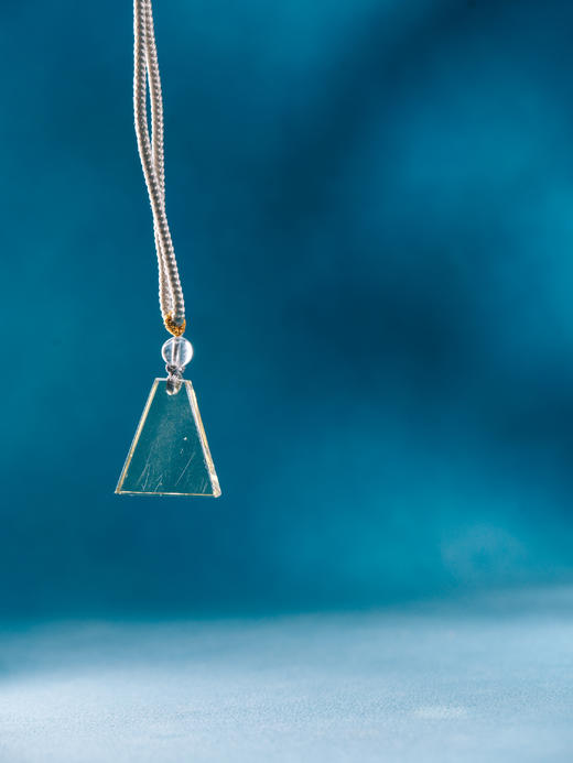 迷罗元和堂 白水晶扇形三角吊坠 不规则 随机发【器悟雅玩】 商品图4