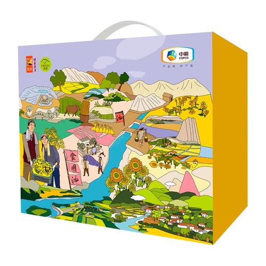 中粮悠采健康+食用油礼盒1.8L*3瓶 商品图6