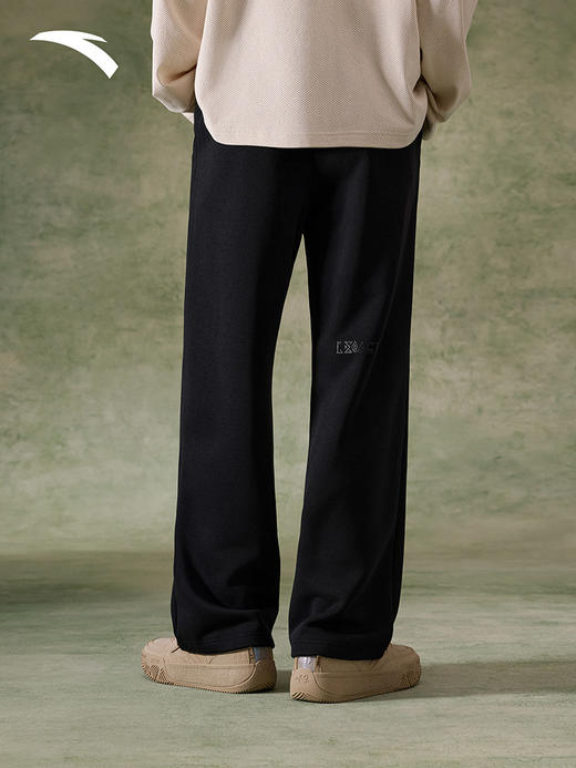 安踏凯里欧文系列加绒针织运动长裤男士直筒正品卫裤子172611309S 商品图2