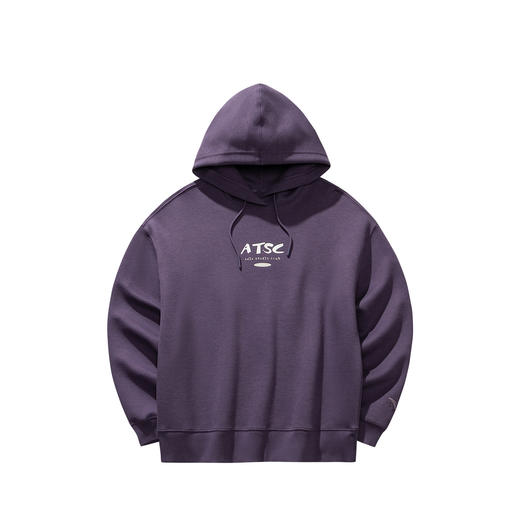 安踏易打理卫衣丨连帽套头衫卫衣女士新款印花休闲帽衫162618715S 商品图7