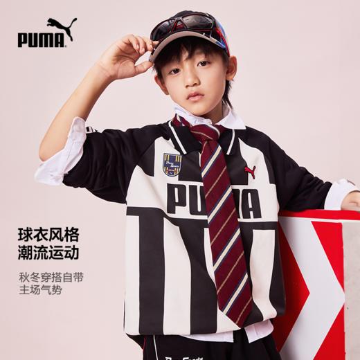 PUMA彪马官方正品 新款儿童男童秋冬长袖卫衣条纹图案时尚复古 商品图1
