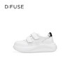 Dfuse迪芙斯2026春季新款轻便厚底增高魔术贴松糕鞋休闲鞋运动板鞋DFE1112126 商品缩略图11