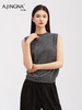 【三季百搭】阿菁娜新款三季百搭针织背心绵羊毛修身剪裁通勤出游皆宜温柔质感内搭F30D303001 商品缩略图3