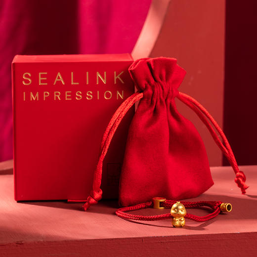 【西泠印社】幸运十二生肖手链送祈福袋随机一款 小众设计精美伴手礼 男女生情侣款 商品图3