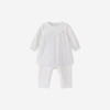 【商场同款】英氏新生儿衣服长袖女宝宝拉链纯色连体衣婴儿外出服 商品缩略图4