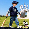 迪士尼（Disney）童装男童套头卫衣潮酷帅气运动休闲撞色假两件2026春季新款上衣ZD1FS043 商品缩略图4